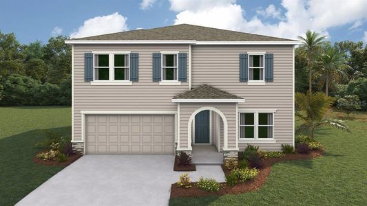 New construction Single-Family house 17695 Nw 173Rd Rd, Alachua, FL 32615 Hemingway- photo 0