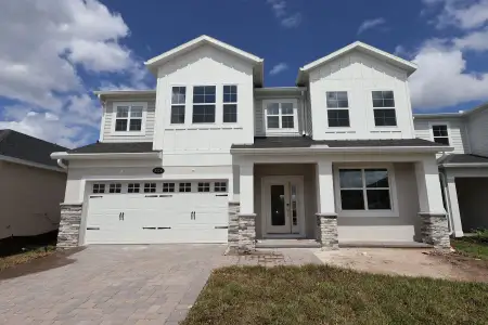 New construction Single-Family house 5278 High Line Dr, St. Cloud, FL 34771 plan Santa Barbara II - Eco Series - image