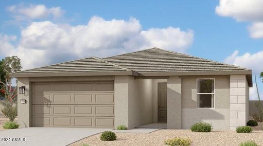 New construction Single-Family house 2430 E Wagon Wheel Lane, San Tan Valley, AZ 85140 Marigold Homeplan- photo 0