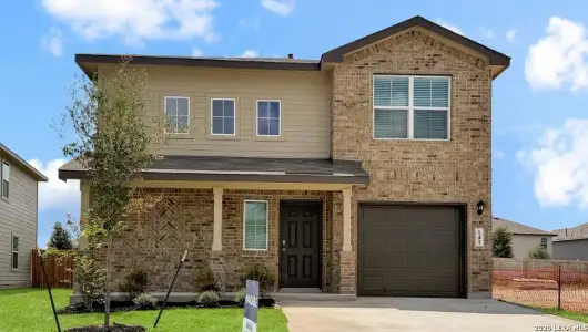 New construction Single-Family house 141 Purple Carib, San Antonio, TX 78253 plan The Stanley - image