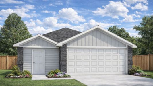 New construction Single-Family house 14341 Tawny St, Splendora, TX 77372 plan Caprock - image