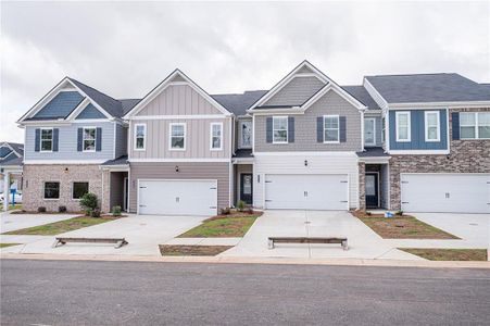 New construction Townhouse house 6007 Pine Bluff Pl, Conyers, GA 30013 plan The Lenox - image