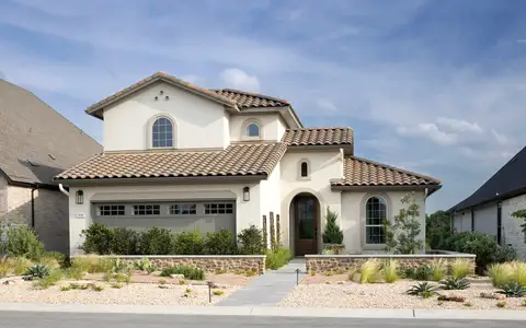 New construction Single-Family house 201 Kissing Tree Ln, San Marcos, TX 78666 plan Tulane - image