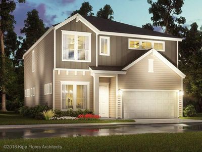 New construction Single-Family house 3117 Millwork St, Houston, TX 77080 The Manor (2870)- photo 0
