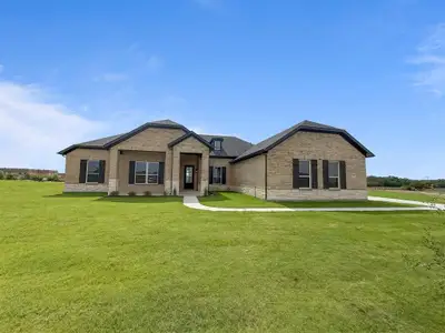 New construction Single-Family house 204 Slimp Blf, Azle, TX 76020 plan Stockyard - image