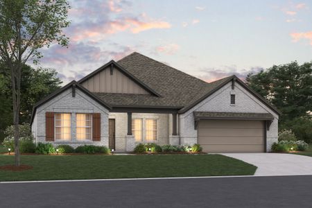 New construction Single-Family house 3217 Kingdom Dr, Denton, TX 76208 plan Arlington - 50' Smart Series - image