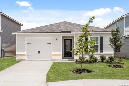 New construction Single-Family house 11522 Bald Eagle Hts, San Antonio, TX 78223 plan Ash - image