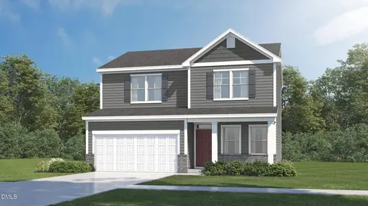 New construction Single-Family house 198 Digging Time Ave, Pine Level, NC 27569 plan Hamilton III - image