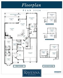 New construction Single-Family house 331 Calmato Woods Wy, Willis, TX 77318 plan 3326 - image 4