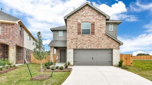 New construction Single-Family house 1672 Gracehill Way, Forney, TX 75126 Rayburn II U- photo 0