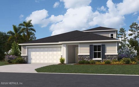 New construction Single-Family house 14355 Firebird Dr, Jacksonville, FL 32234 plan Mayport II - image