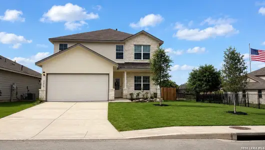 New construction Single-Family house 22020 Reading Grn, San Antonio, TX 78261 plan The Callum - image