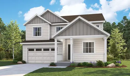 New construction Single-Family house 13216  Front Porch Ln, Firestone, CO 80504 plan Hopewell - image