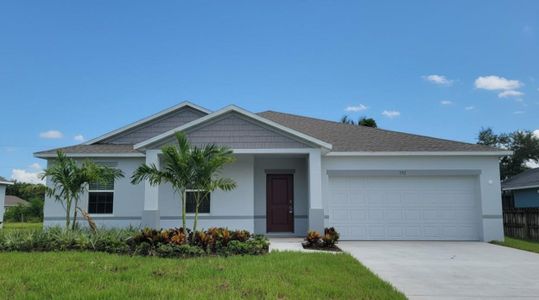 New construction Single-Family house 132 Sw Donna Ter, Port St. Lucie, FL 34984 - image