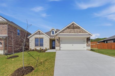 New construction Single-Family house 549 Waterford Park Blvd, Weatherford, TX 76087 plan Cascade II - image