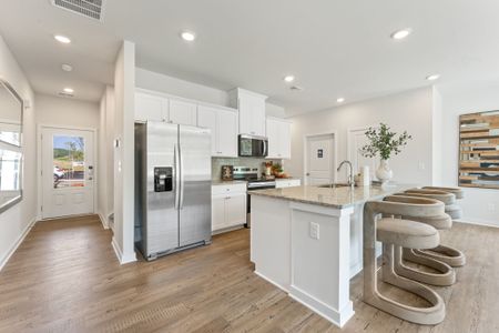 New construction Townhouse house 7285 Spout Springs Rd, Flowery Branch, GA 30542 plan Sawnee - image 15