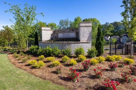 New construction Townhouse house 167 Wards Crossing Way, Unit 124, Johns Creek, GA 30022 The Jacobsen I- photo 0