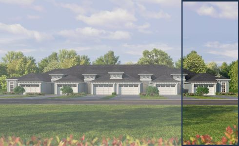 New construction Townhouse house 100 Plantation Bay Dr, Ormond Beach, FL 32174 plan Arbor III - Townhome Series - image