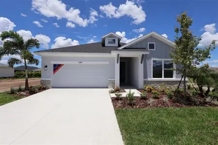 New construction Single-Family house 11951 Richmond Trl, Parrish, FL 34219 plan The Captiva - image