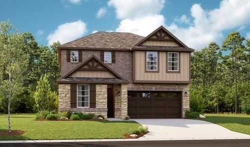 New construction Single-Family house 13407 Thomas Wheeler Wy, Manor, TX 78653 Moonstone- photo 0 0