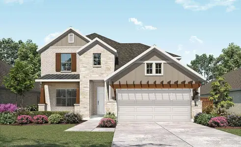New construction Single-Family house 2718 Ruby Laurel Dr, Arcola, TX 77583 plan Hickory - image