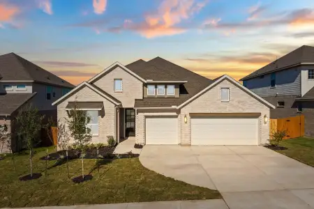 New construction Single-Family house 116 Gibbs Dr, Liberty Hill, TX 78642 plan Groveton - image