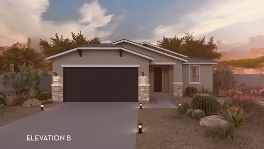 New construction Single-Family house 17535 N Bolerno Dr, Maricopa, AZ 85138 plan Robin - image