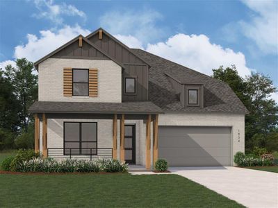 New construction Single-Family house 1123 Hearth Ave, Richmond, TX 77406 Rodin Plan- photo 0