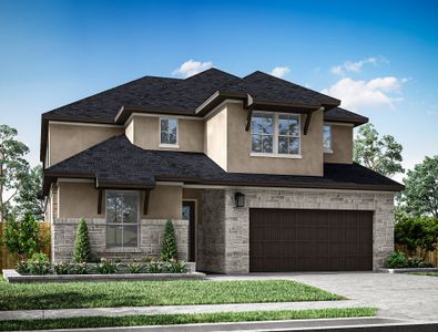 New construction Single-Family house Tomball, TX 77377 plan Downy - image