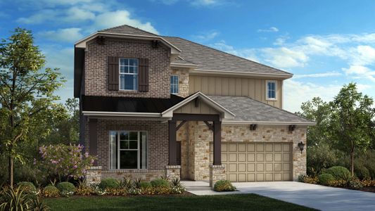 New construction Single-Family house 4411 College Square Dr, Round Rock, TX 78665 Parmer- photo 0