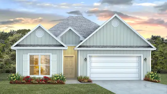 New construction Single-Family house 220 Dama Del Mar Wy, Panama City Beach, FL 32407 plan Kennedy - image