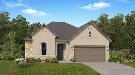 New construction Single-Family house 2231 Vargas St, Todd Mission, TX 77316 plan Bellaire - image