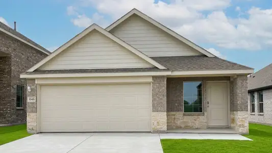 New construction Single-Family house 646 Glee Stem Rd, Lavon, TX 75166 plan Diana - image