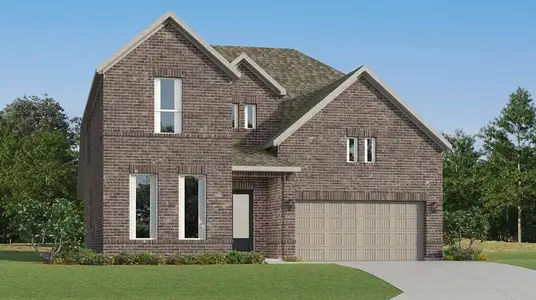New construction Single-Family house 505 Corniche Cir, Hutto, TX 78634 plan Roseman - image