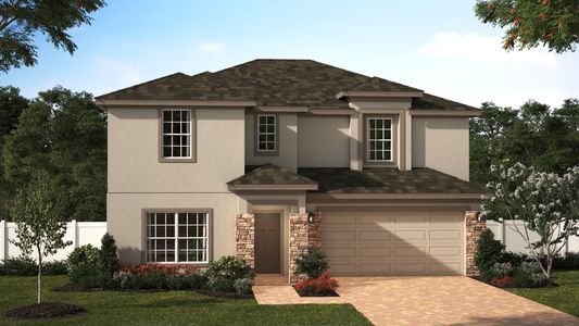 New construction Single-Family house 591 Darshire Ave, Eustis, FL 32736 plan Newcastle - image