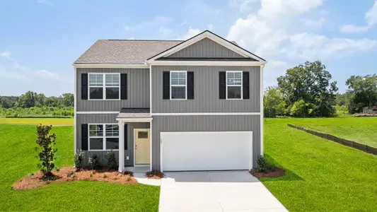New construction Single-Family house 157 Cantley Wy, Holly Hill, SC 29059 plan Belhaven - image