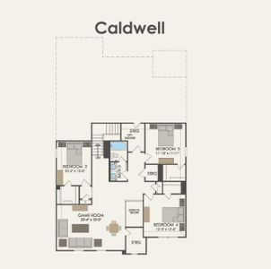 Pulte Homes, Caldwell floor plan