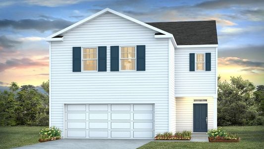 New construction Single-Family house 1500 Harry Driggers Blvd, Brunswick, GA 31525 plan Elston - image