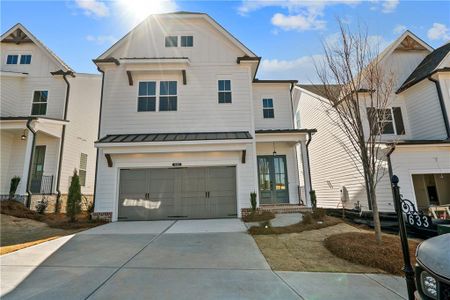 New construction Single-Family house 135 Herring Dr, Hoschton, GA 30548 plan The Castleberry - image