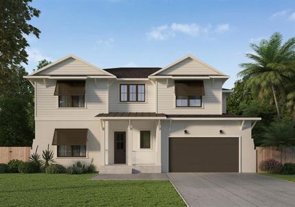 New construction Single-Family house 3610 W Tyson Ave, Tampa, FL 33611 - image