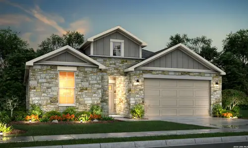New construction Single-Family house 7014 Walkers Lp, Live Oak, TX 78233 - image