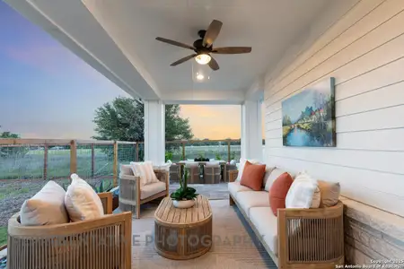 New construction Single-Family house 8109 Chalk Trce, Schertz, TX 78154 plan VanGogh Plan - image