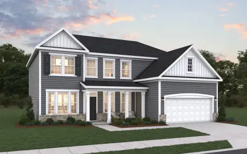 New construction Single-Family house 889 Bostonian Dr, Knightdale, NC 27545 plan Redbud - image