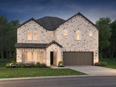 New construction Single-Family house 9101 Cacti Court, Fort Worth, TX 76036 The Haskell- photo 0