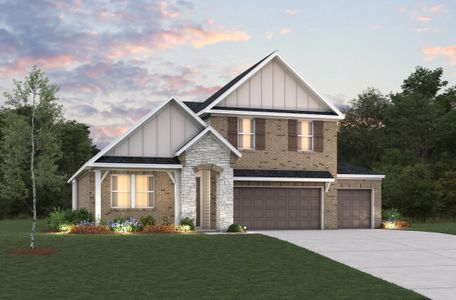 New construction Single-Family house 3306 Creekside Ct, Texas City, TX 77590 plan Berkshire - image
