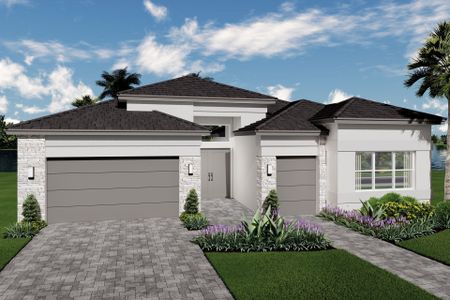 New construction Single-Family house 32212 Mahogany Valley Dr, Wesley Chapel, FL 33543 plan Sapphire - image