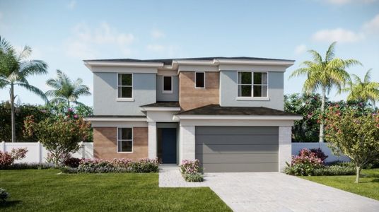 New construction Single-Family house 1628 Sawgrass Whisper Wy, Loxahatchee, FL 33470 Tulip- photo 0