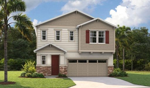 New construction Single-Family house 199 Bull Frog Ln, Umatilla, FL 32784 Laurel- photo 0