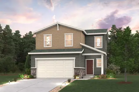 New construction Single-Family house 142 Grayson Ave, Fort Lupton, CO 80621 plan The Cypress - image