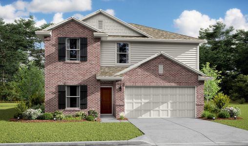 New construction Single-Family house 276 Ice Shore Trail, Dayton, TX 77535 Tigris II- photo 0